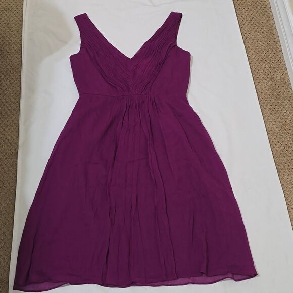 J. Crew Silk Dress Size 4 - Picture 6 of 10